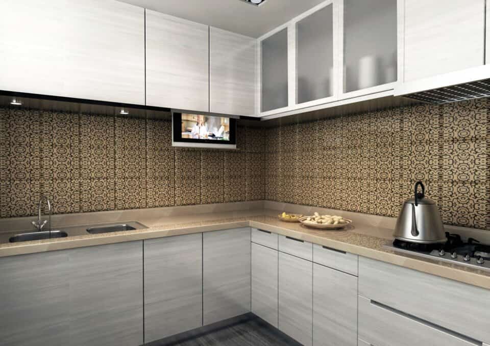 kitchen Drop Down TV Lift