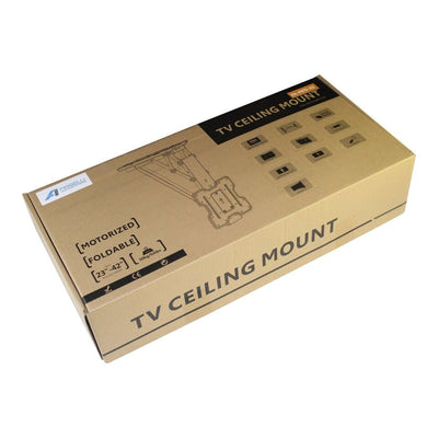 Motorized Ceiling Flip Down TV Mount