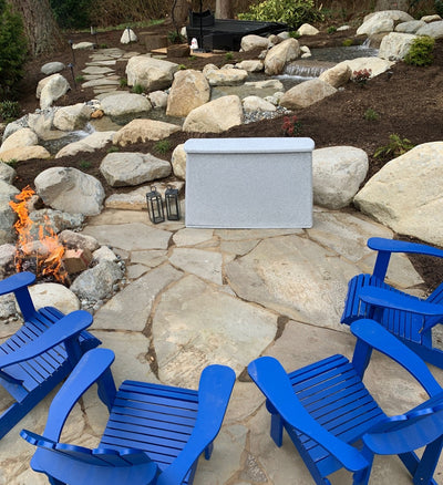 outdoor tv lift cabinet