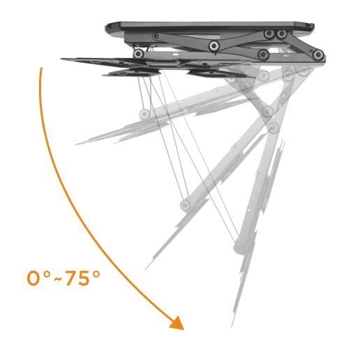 Motorized Ceiling Flip Down TV Mount