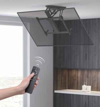 Motorized Ceiling Flip Down TV Mount