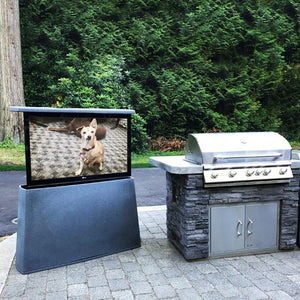 outdoor tv cabinet