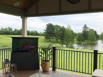 outdoor tv lift cabinet